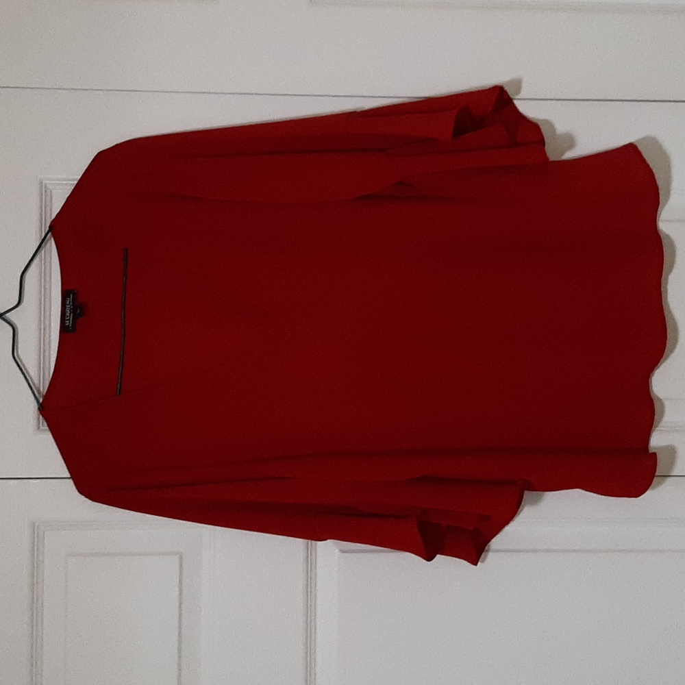 Le Chateau red blouse.